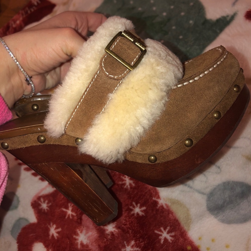 Lauren ralph lauren lrl fur lined clogs - Picture 8 of 8